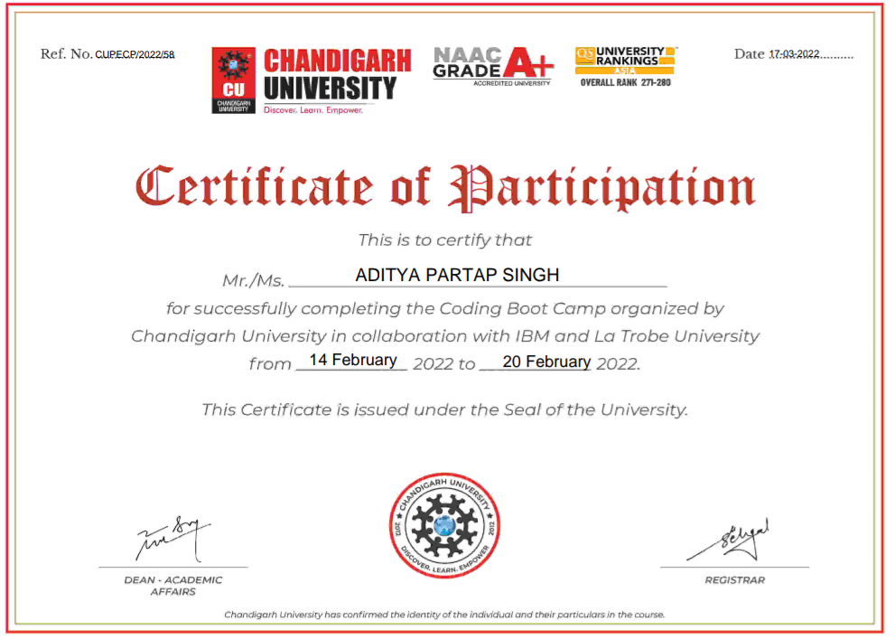 CU bootcamp